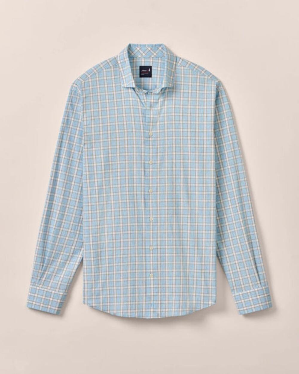 NWT Johnnie-O Men's Performance Button Up Burleigh Shirt in Maliblu size Large